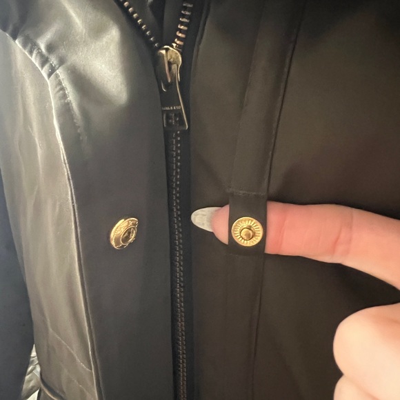 Soia & Kyo JOLEEN-R Mid-Length DOWN COAT - RACOON FUR - Picture 15 of 16